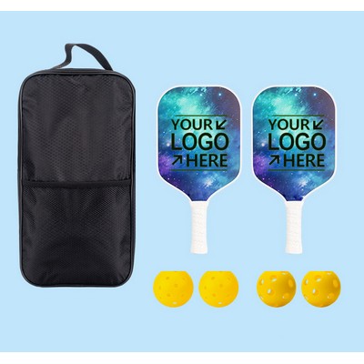 Pickleball Paddles Set of 2 USAPA Approved Pickleball Set