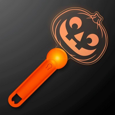 Halloween Pumpkin Lights Acrylic Wand - BLANK